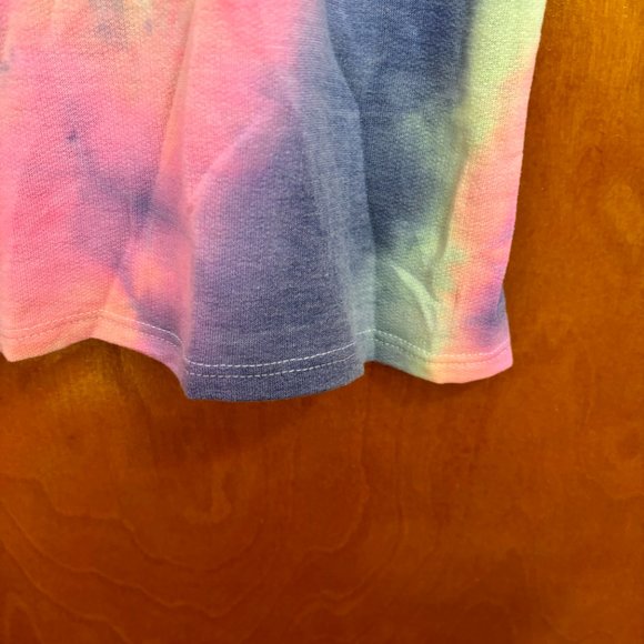 Flamingo Brand Mashup Tye‎ Dye Gray Stripe Top - Picture 8 of 12